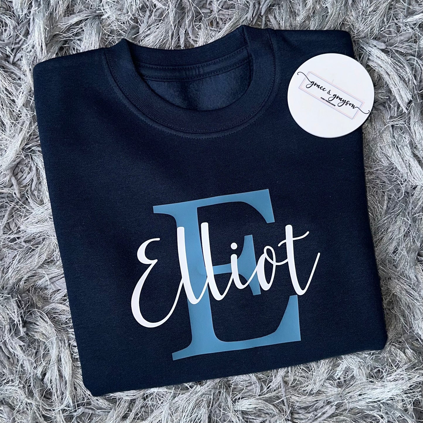 Personalised Name & Initial Sweatshirt