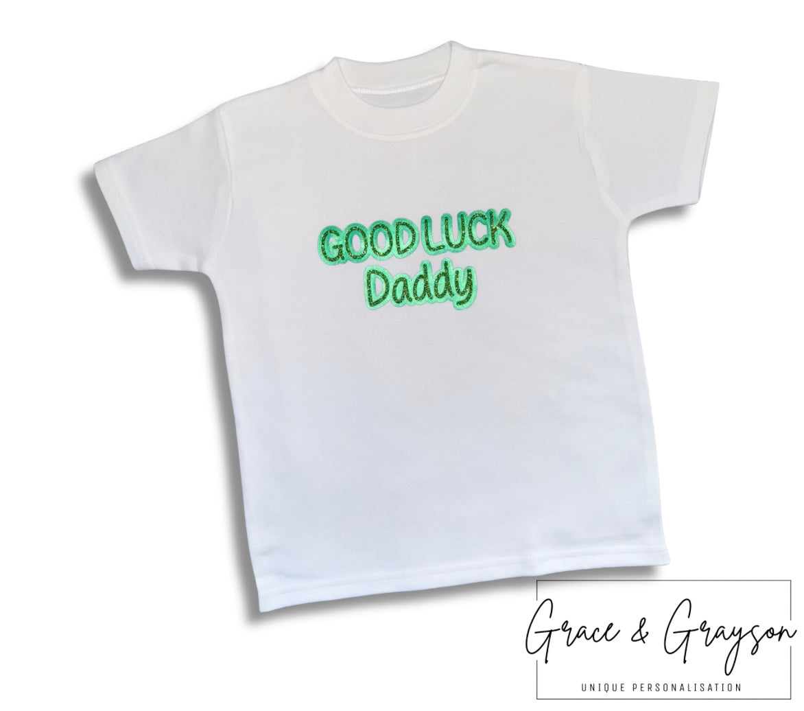 Personalised Good Luck T-Shirt