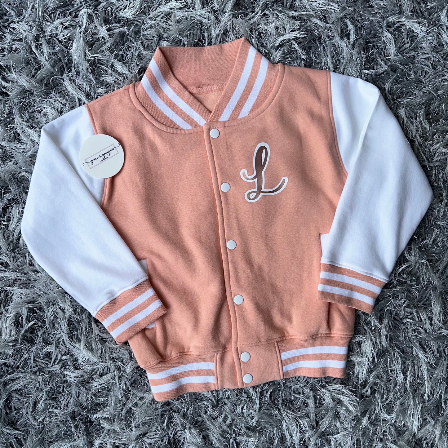 Personalised Swoosh Varsity Jacket