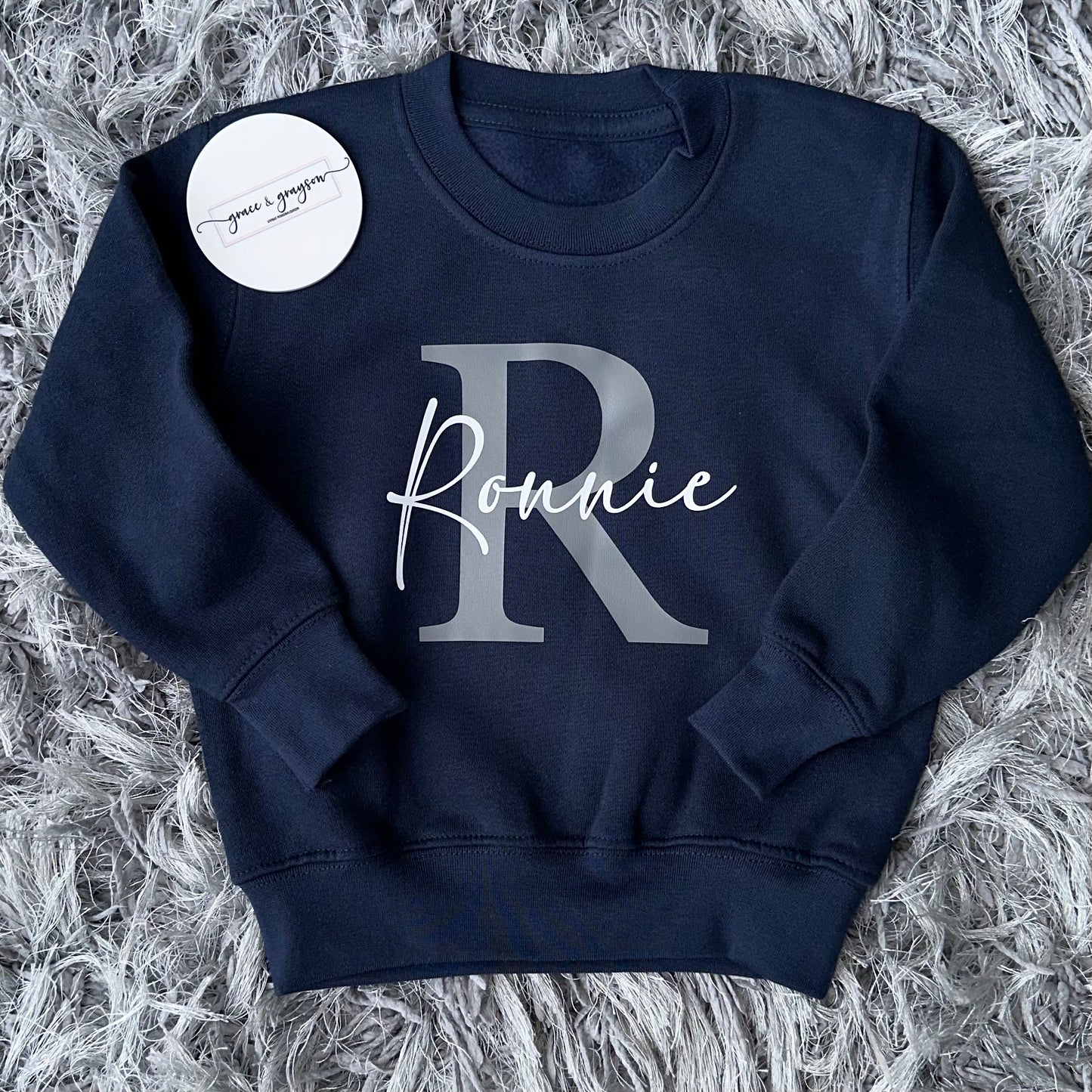 Personalised Name & Initial Sweatshirt