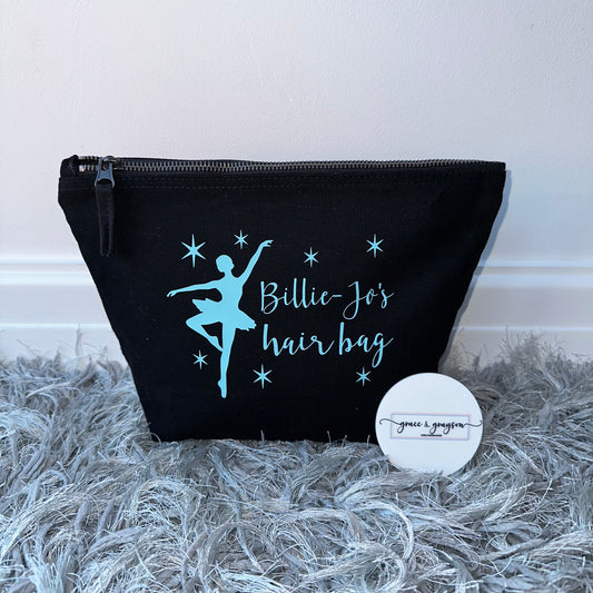 Personalised Ballet Dancer Accessory Pouch