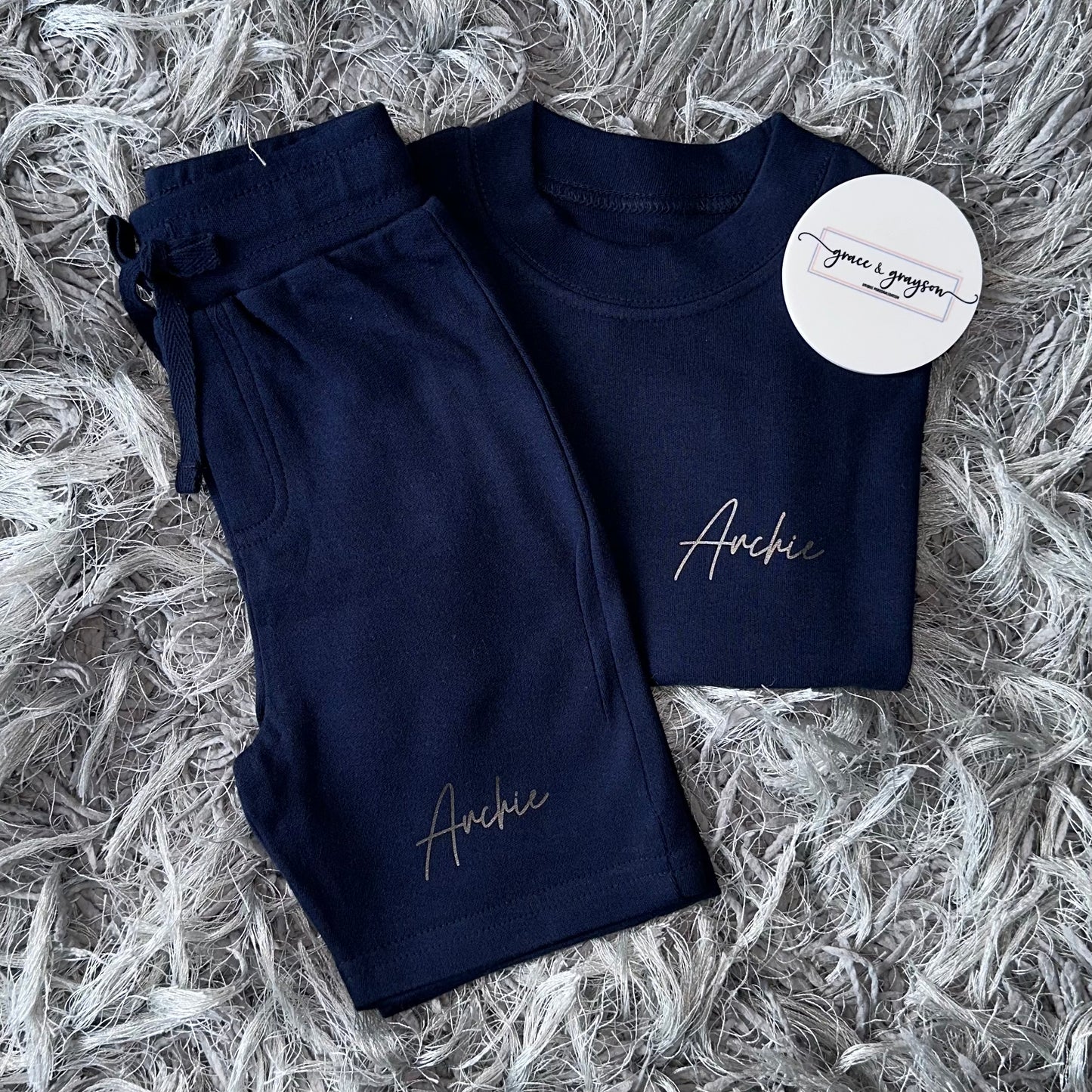 Personalised Shorst & T-Shirt Set