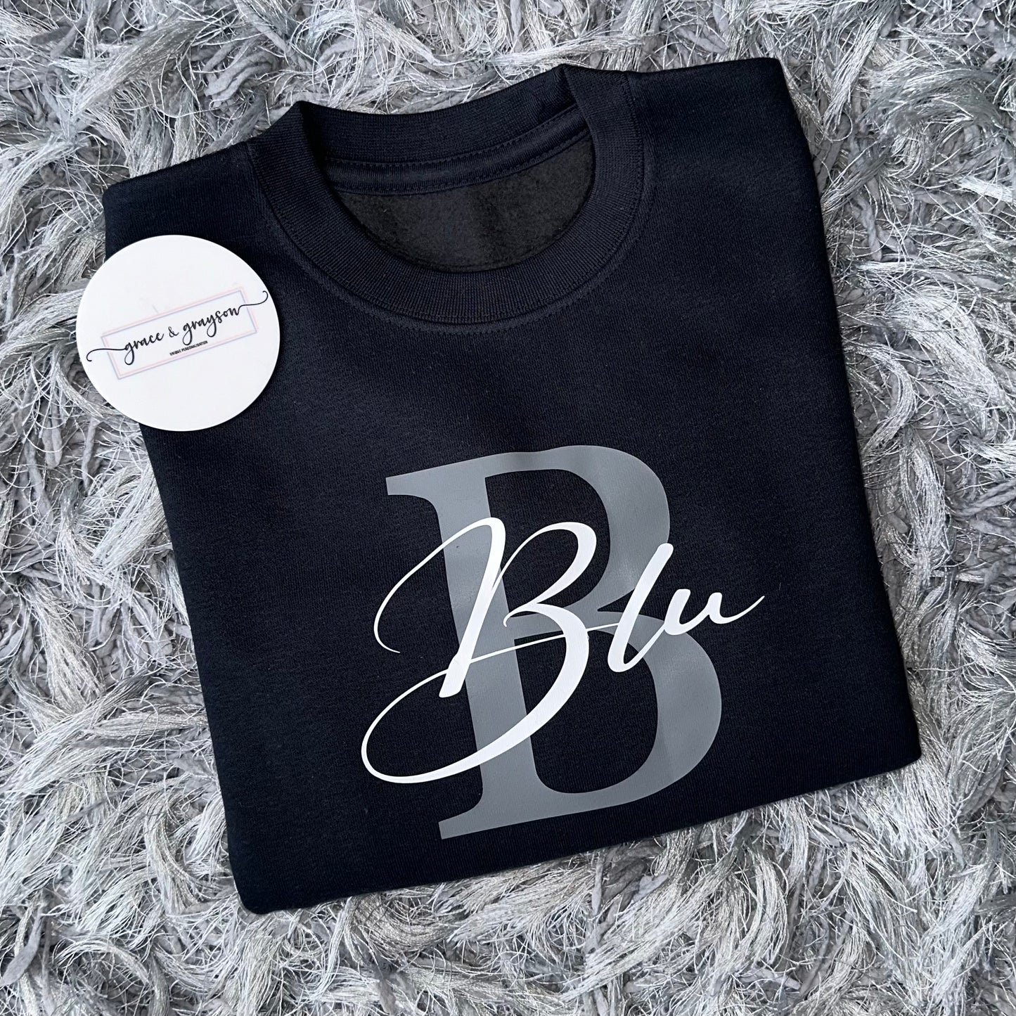 Personalised Name & Initial Sweatshirt