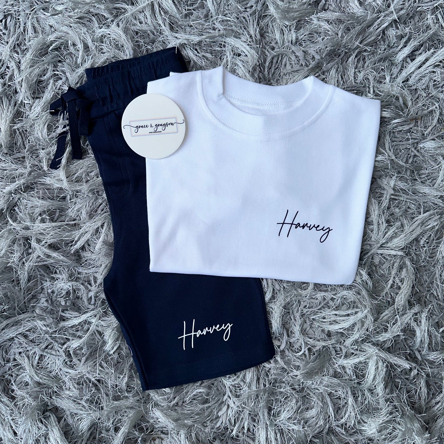 Personalised Shorst & T-Shirt Set