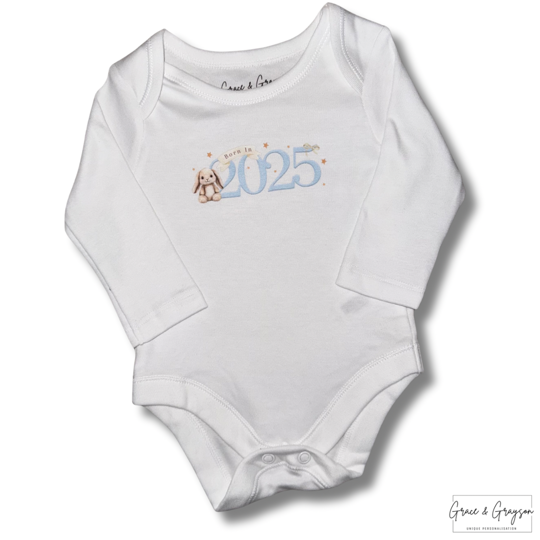 Born In 2025 Baby Vest