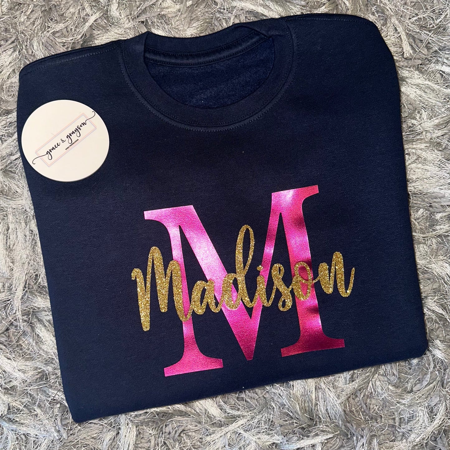 Personalised Name & Initial Sweatshirt
