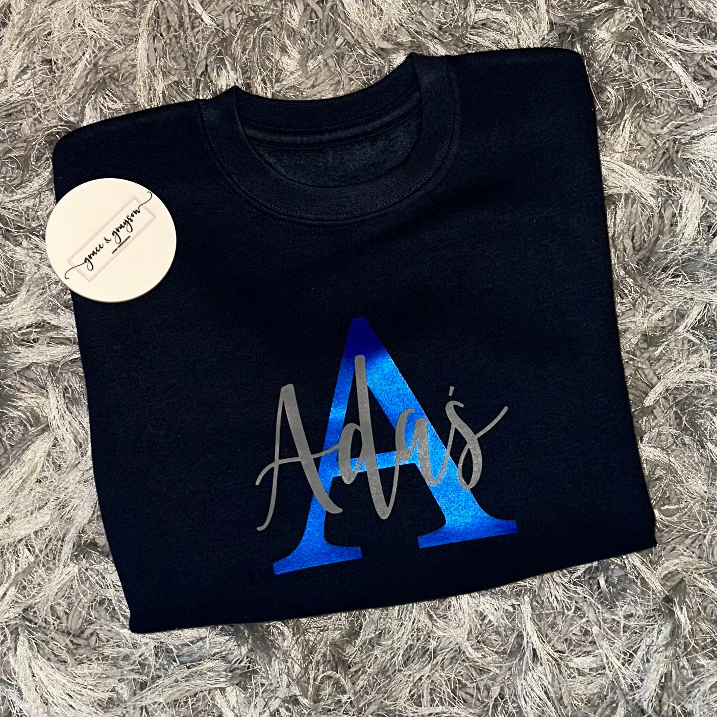 Personalised Name & Initial Sweatshirt