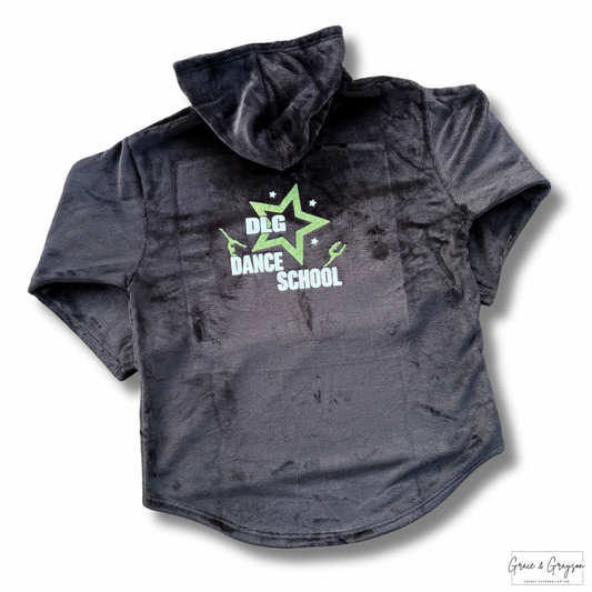 Kids DLG Oversized Hooded Blanket