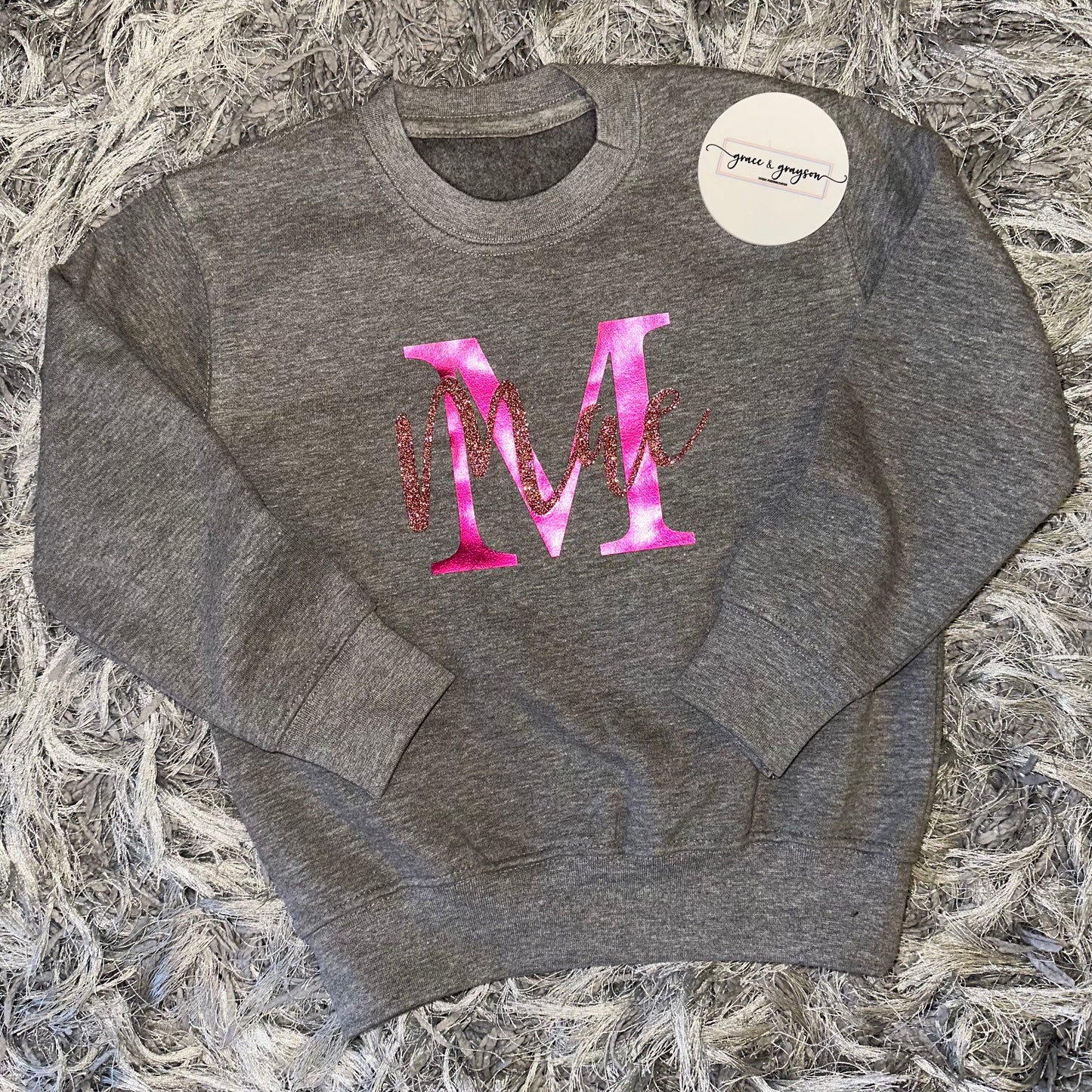 Personalised Name & Initial Sweatshirt
