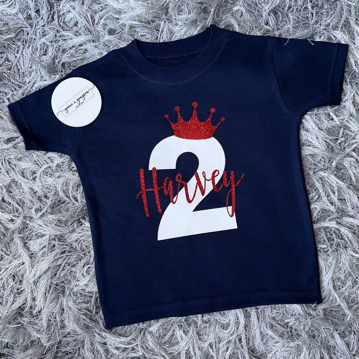 Personalised Birthday Number T-Shirt