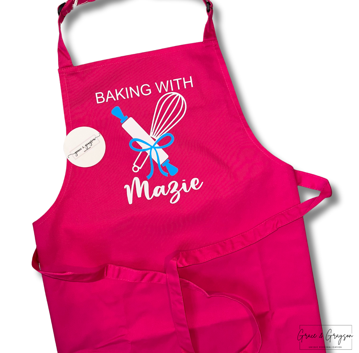 Adults Personalised Baking With Apron