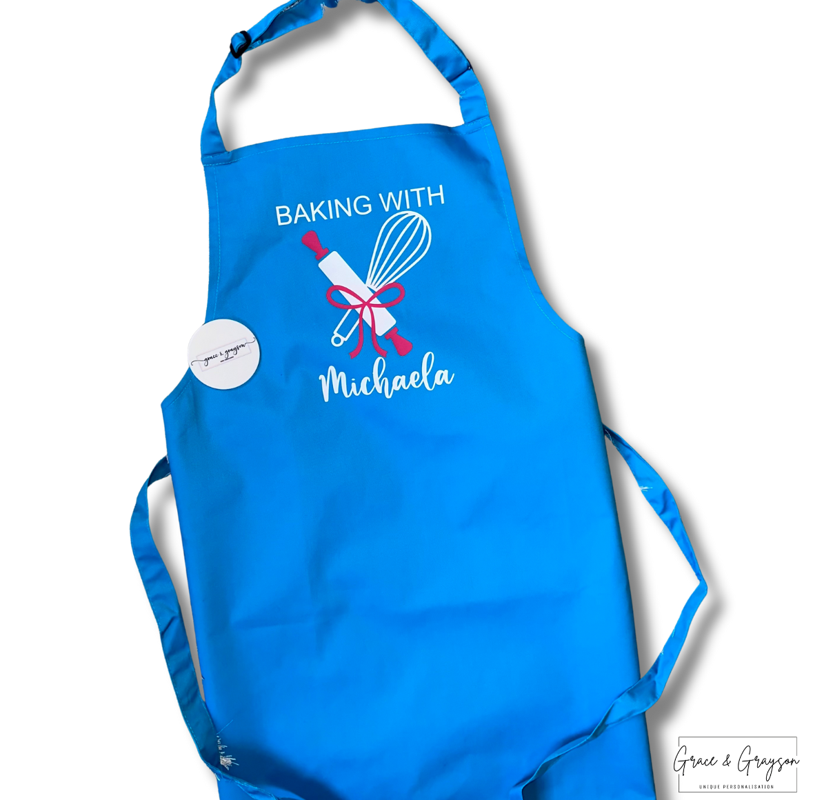 Adults Personalised Baking With Apron