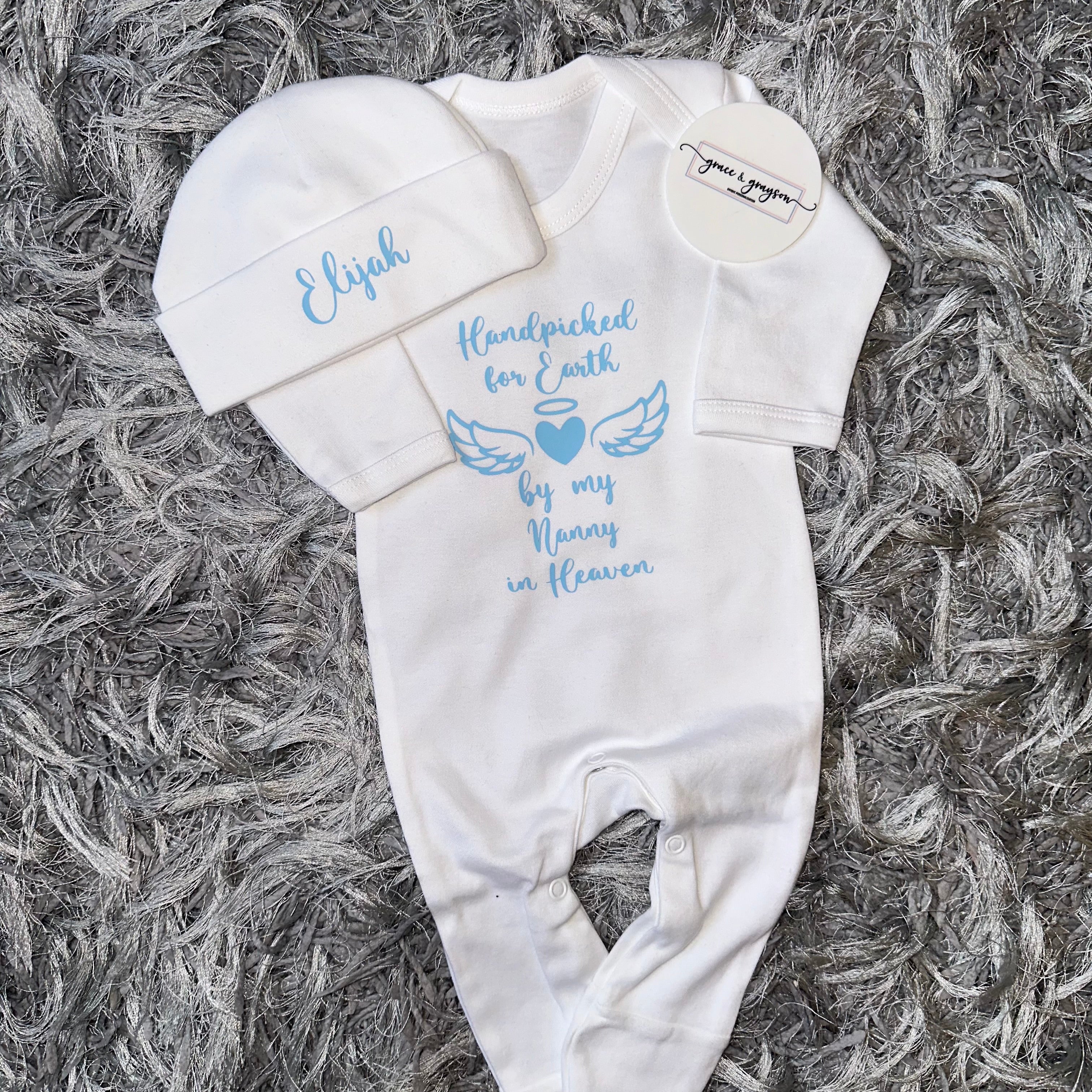 Hand Picked For Earth Baby Grow Set