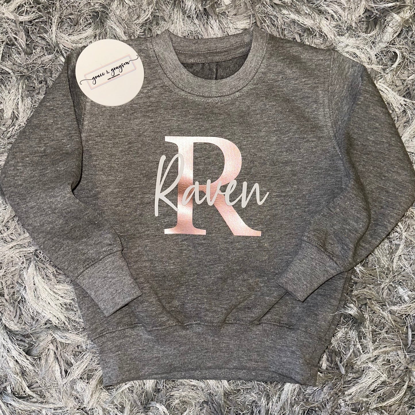 Personalised Name & Initial Sweatshirt