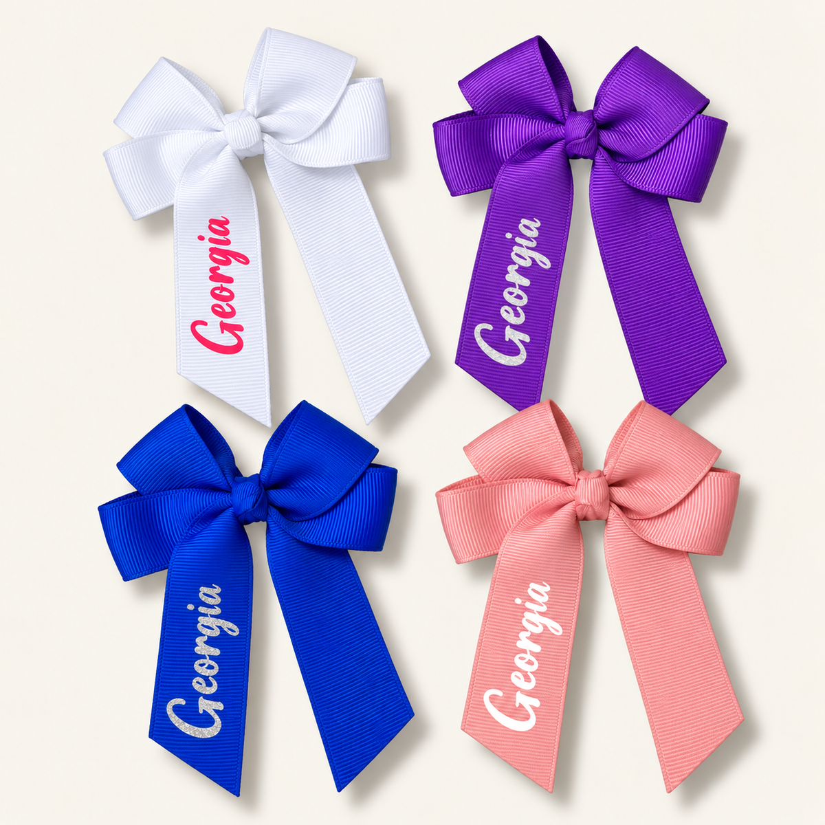 Personalised Hair Bows