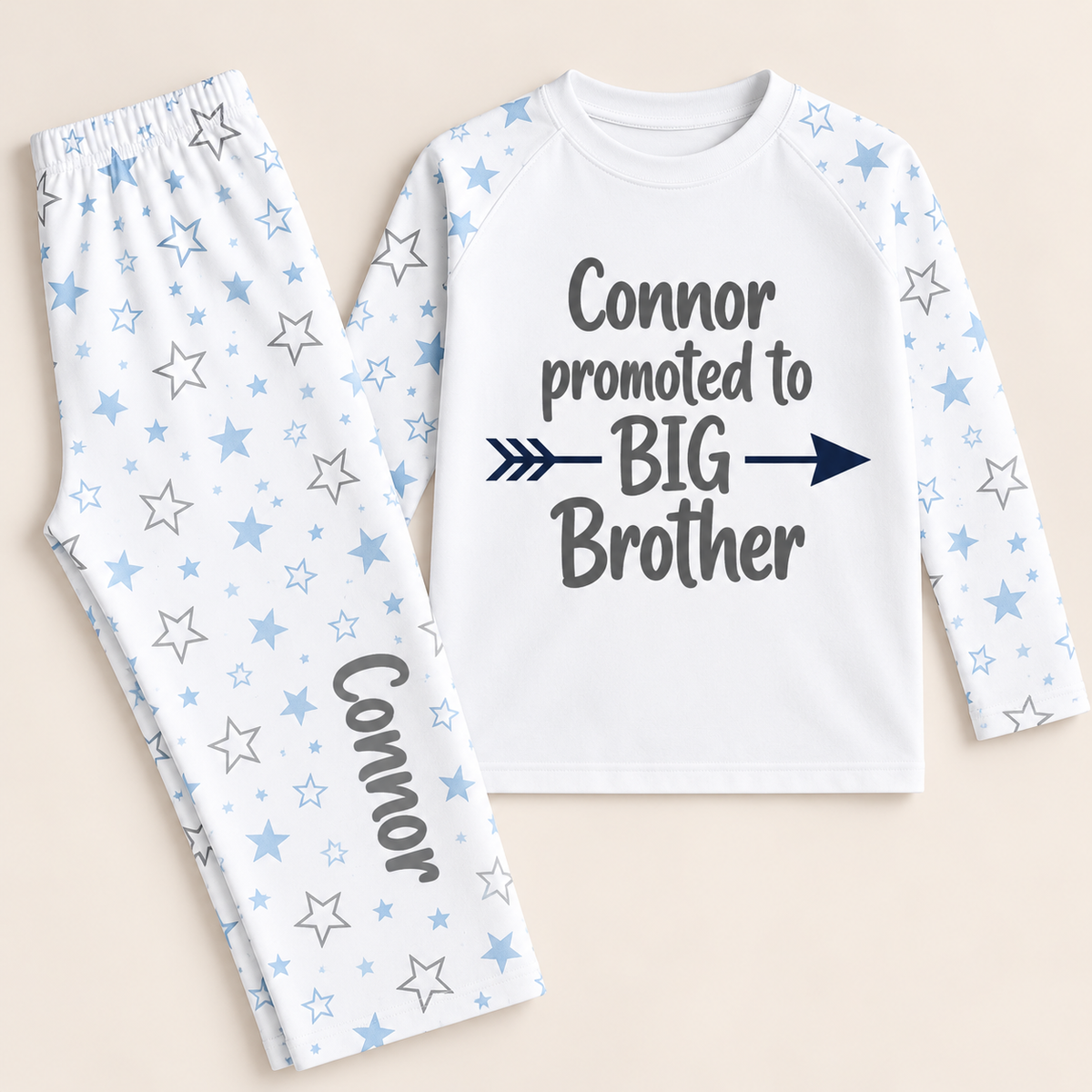 Personalised Promoted To Big Brother Pyjamas