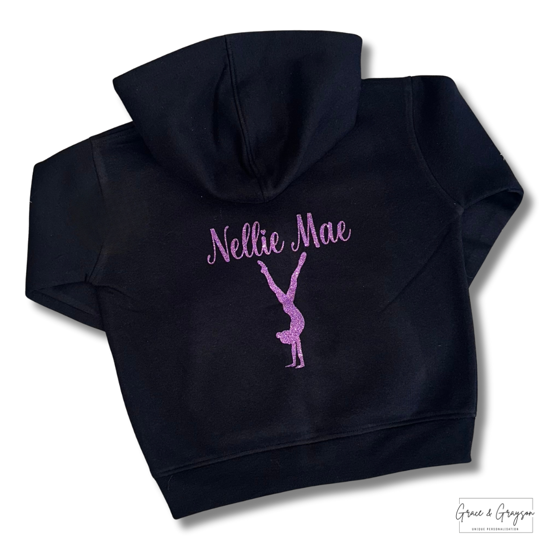 Children's Personalised Gymnastic Hoodie