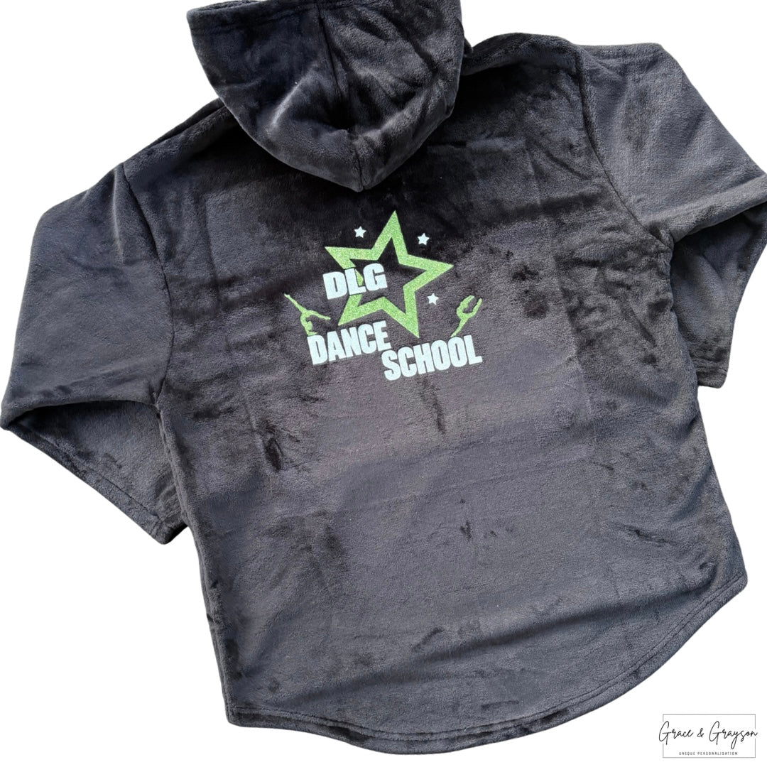Kids DLG Oversized Hooded Blanket