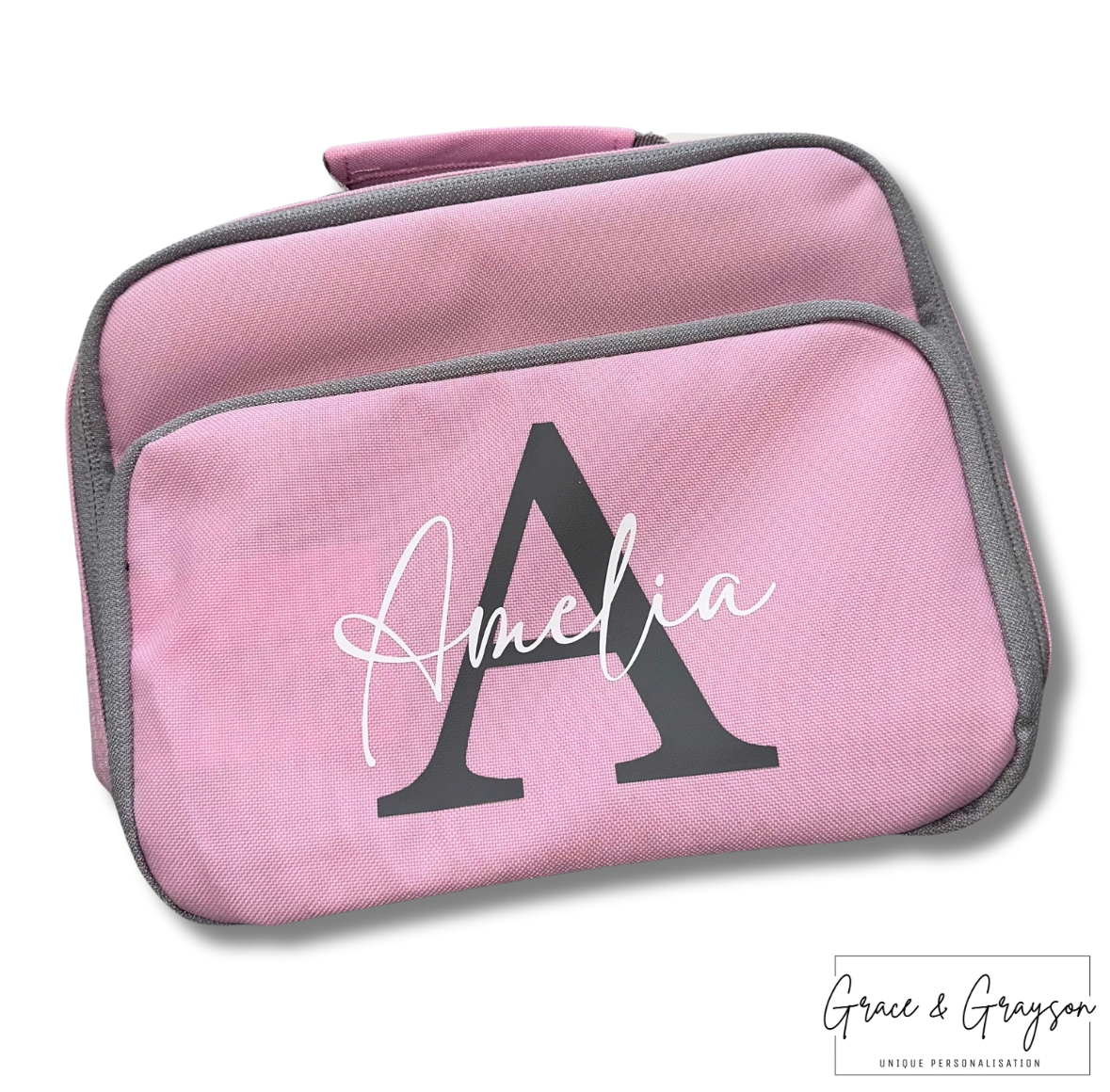 Personalised Name & Initial Lunch Bag