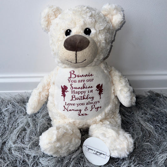 Personalised Create Your Own Teddy Bear