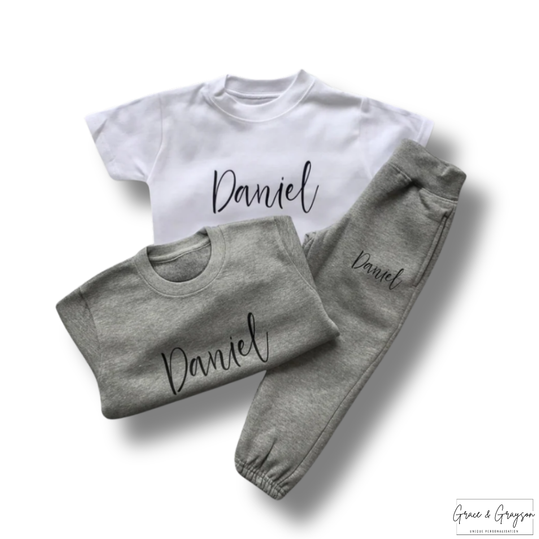 Three Piece Personalised Tracksuit