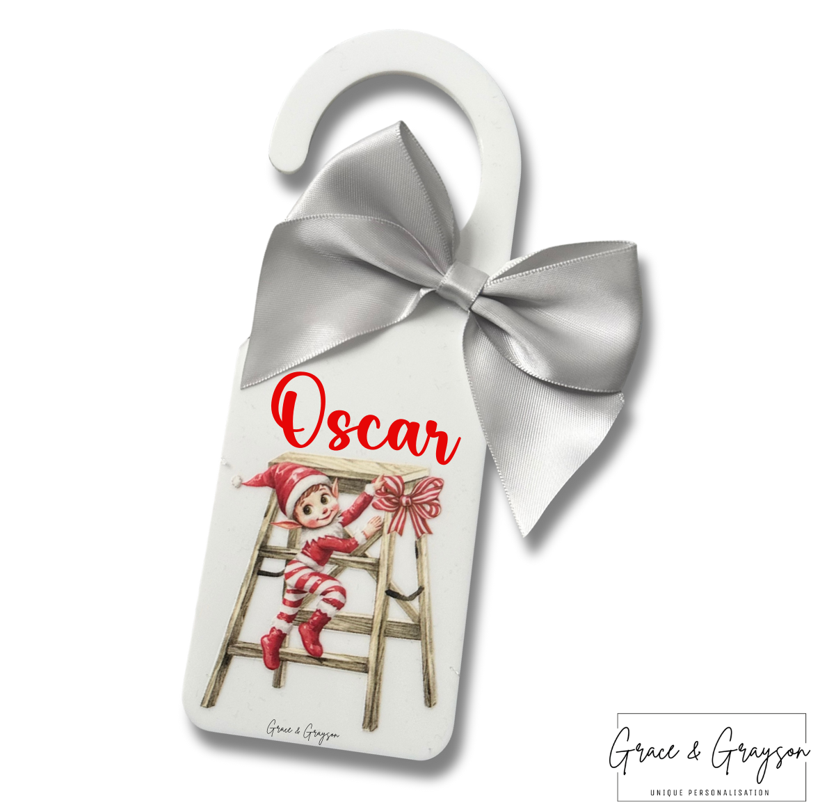 Christmas Elf Door Hanger