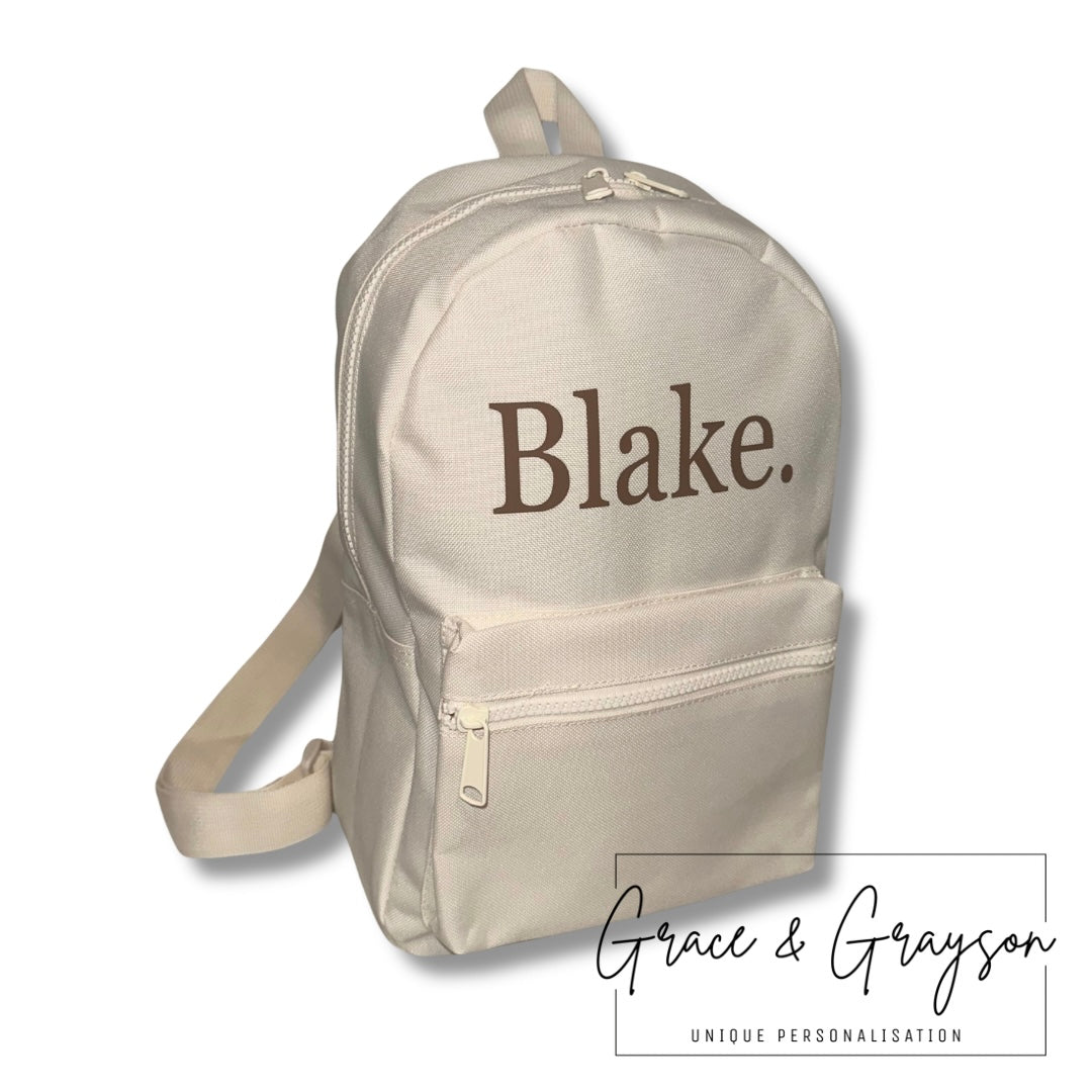 New Personalised Backpacks