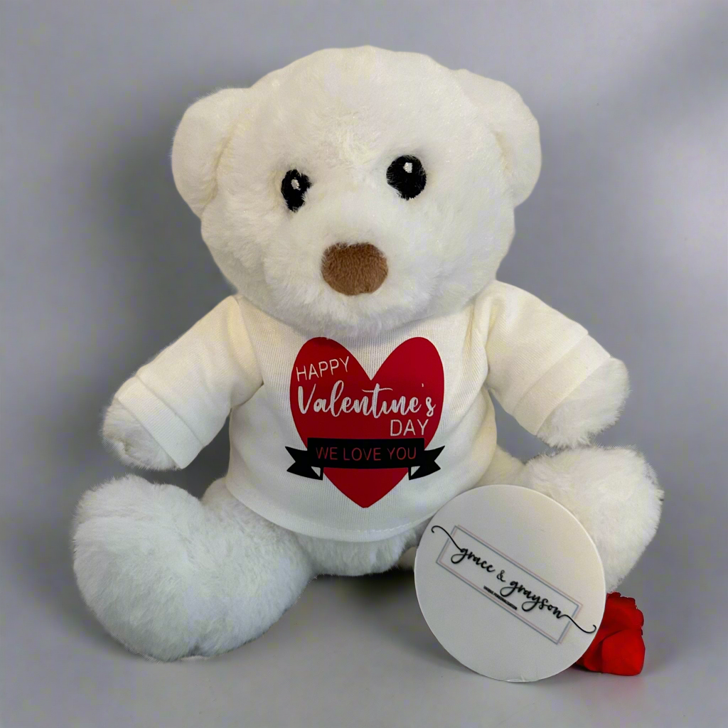 Valentine's Day Mini Heart T-Shirt Teddy
