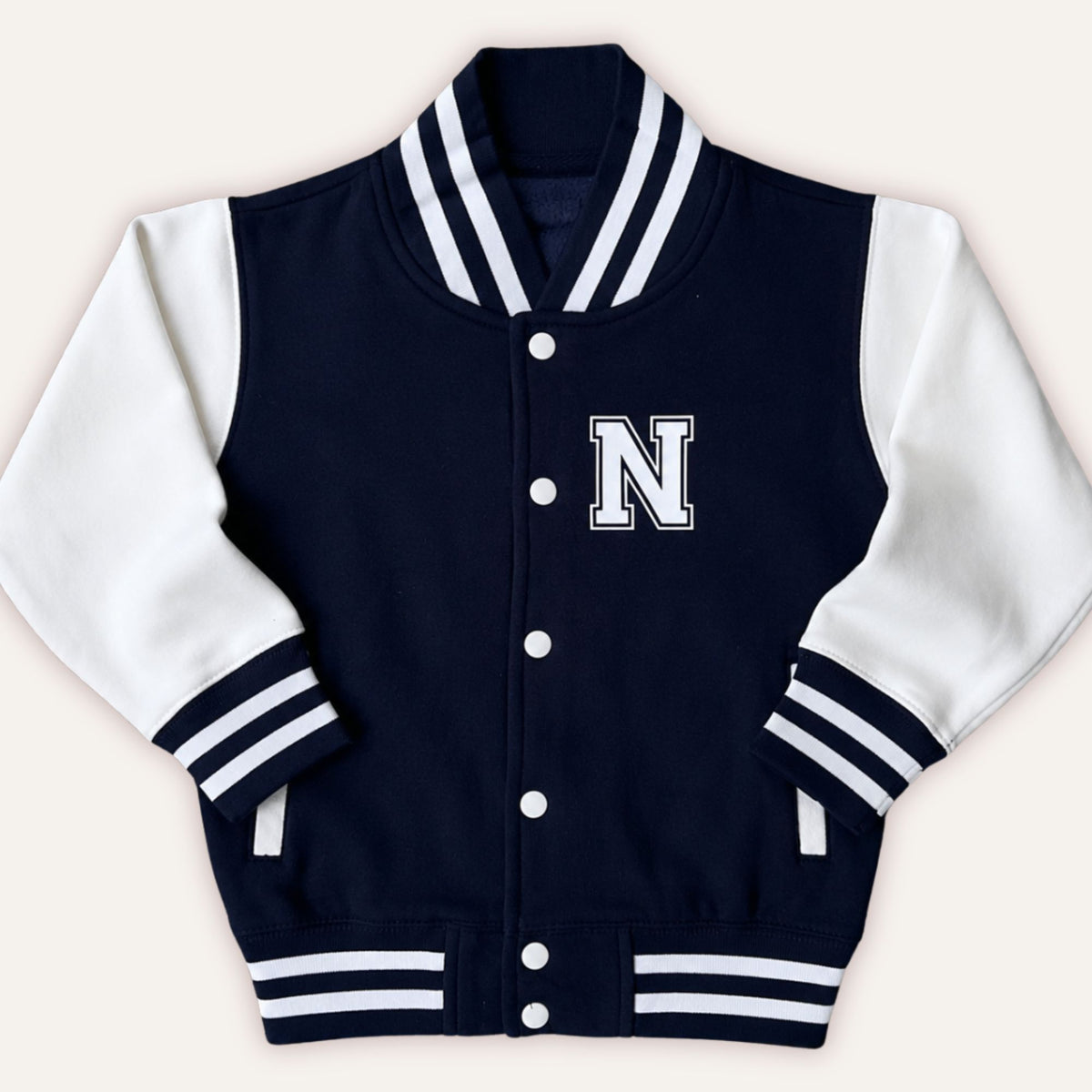 Family matching baseball jackets personalised