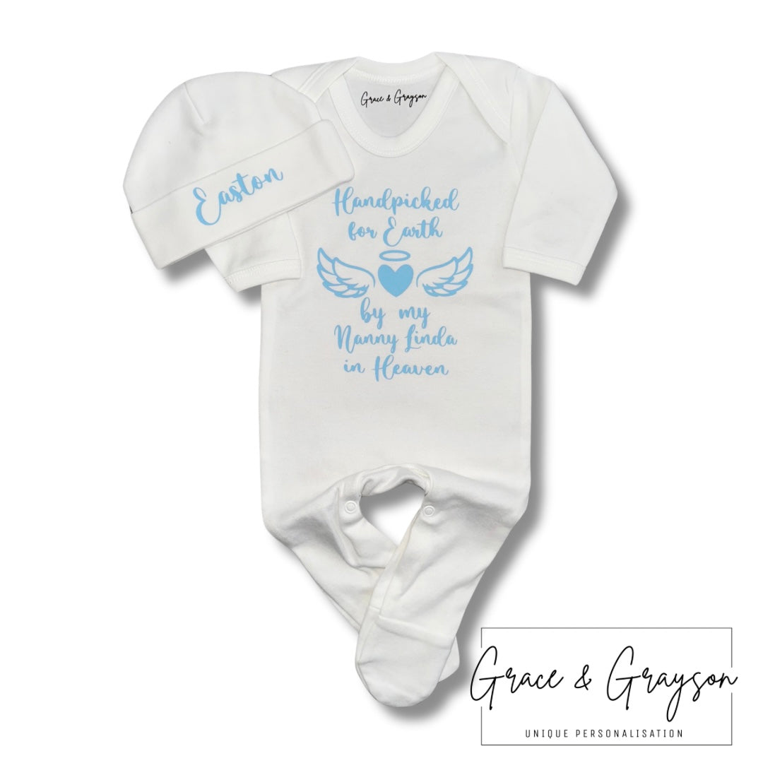 Hand Picked For Earth Baby Grow Set
