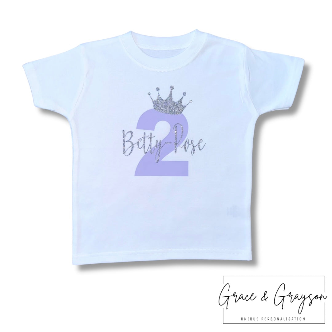 Personalised Birthday Number T-Shirt