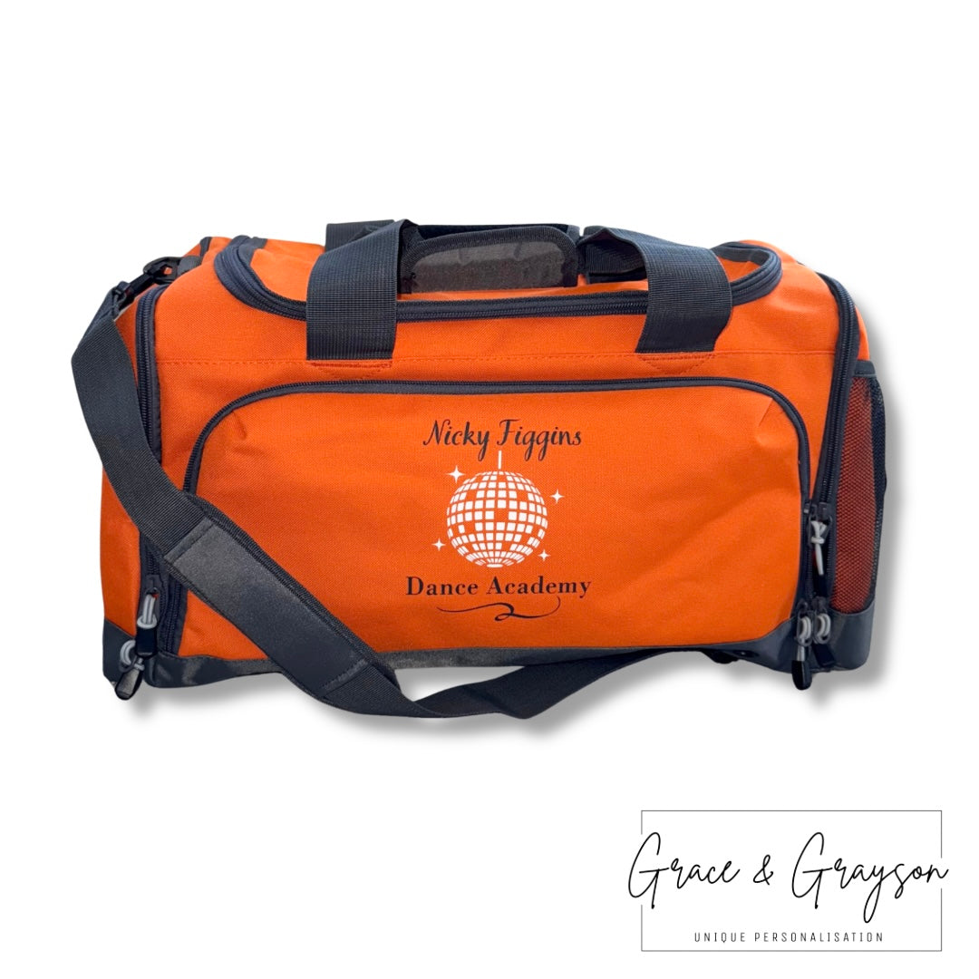 Nicky Figgins Dance Academy Orange Holdall