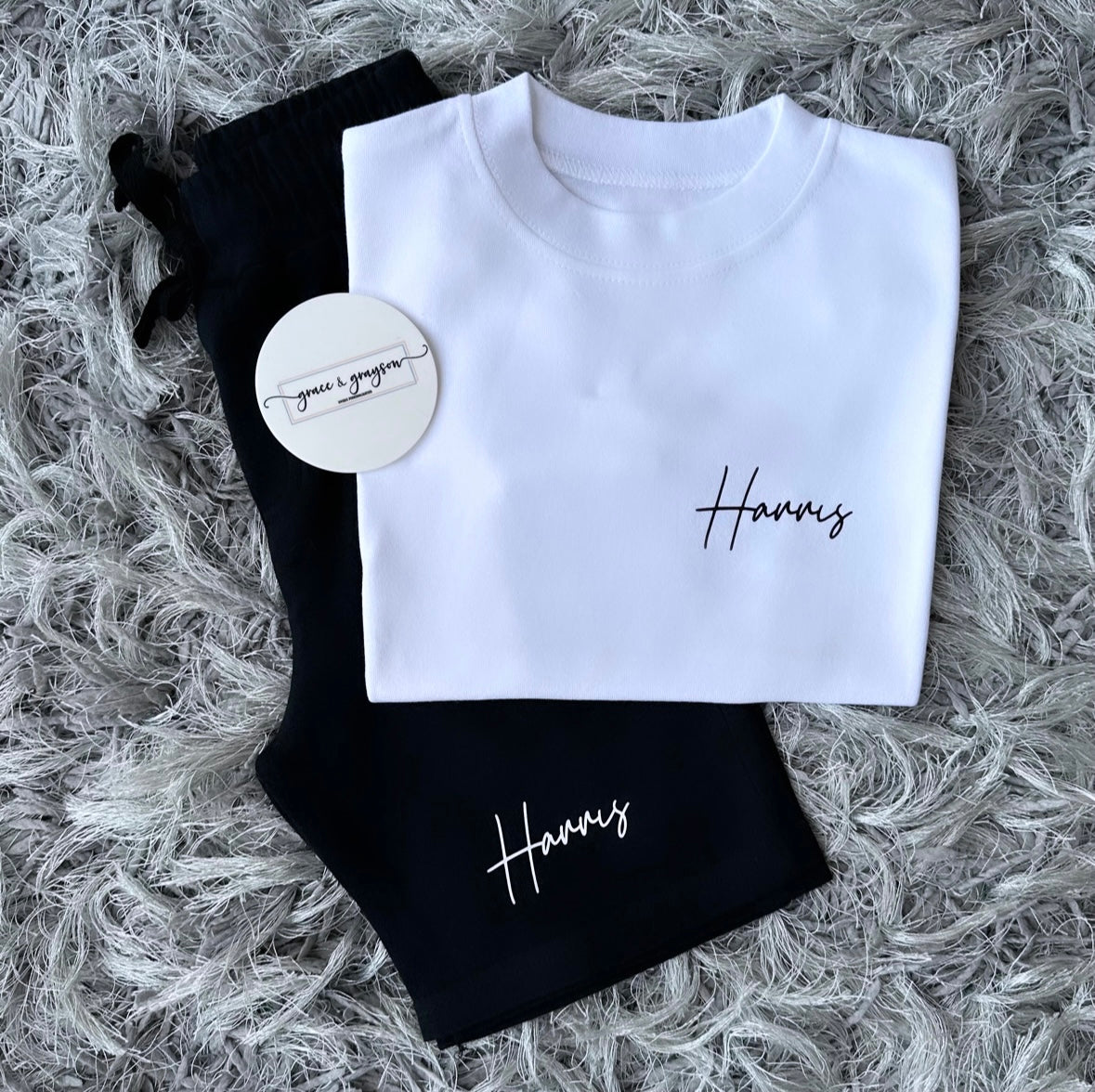 Personalised Shorst & T-Shirt Set