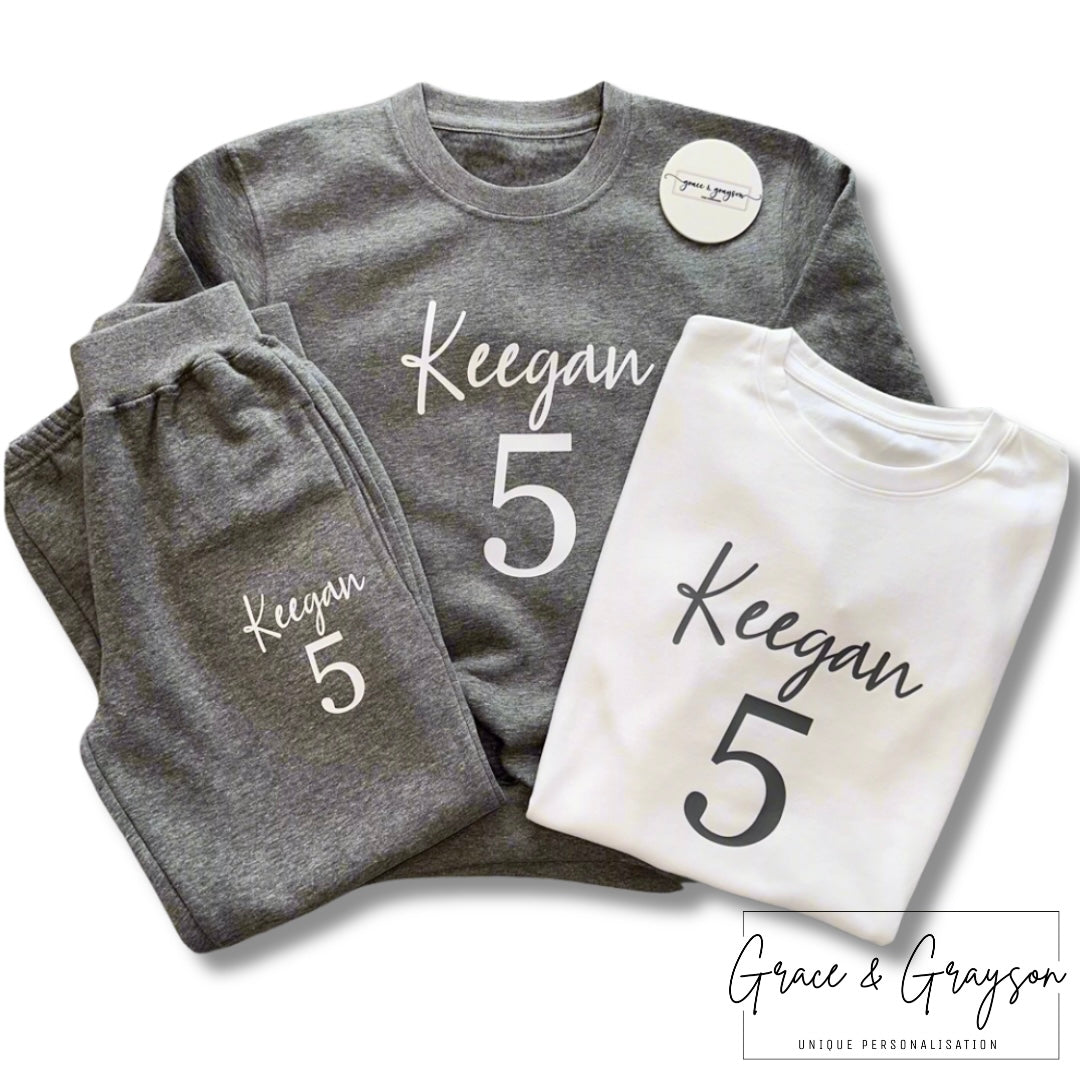 Three Piece Birthday Tracksuit