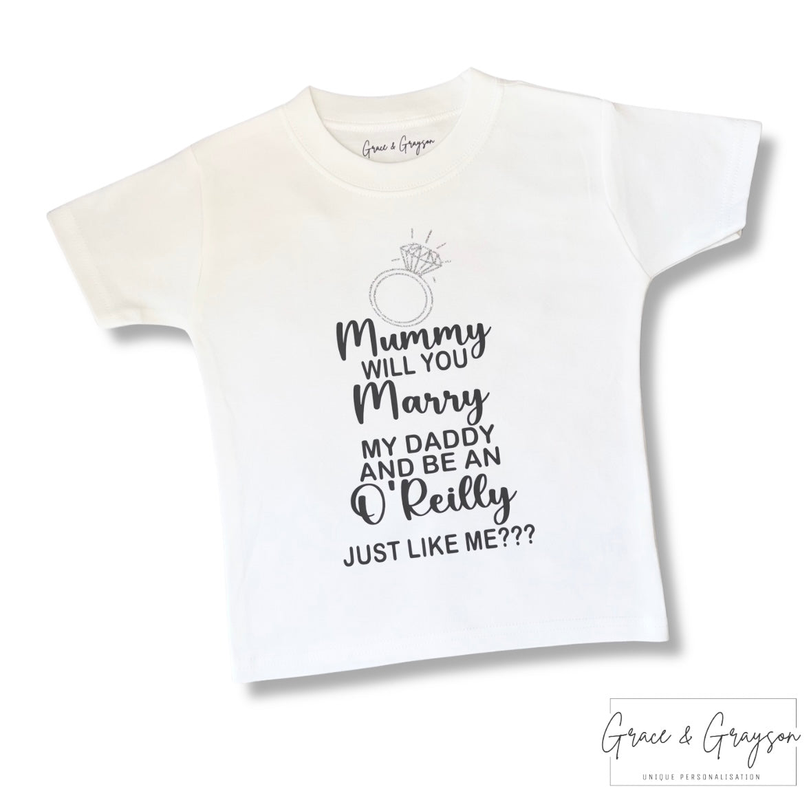 Personalised Proposal T-Shirt