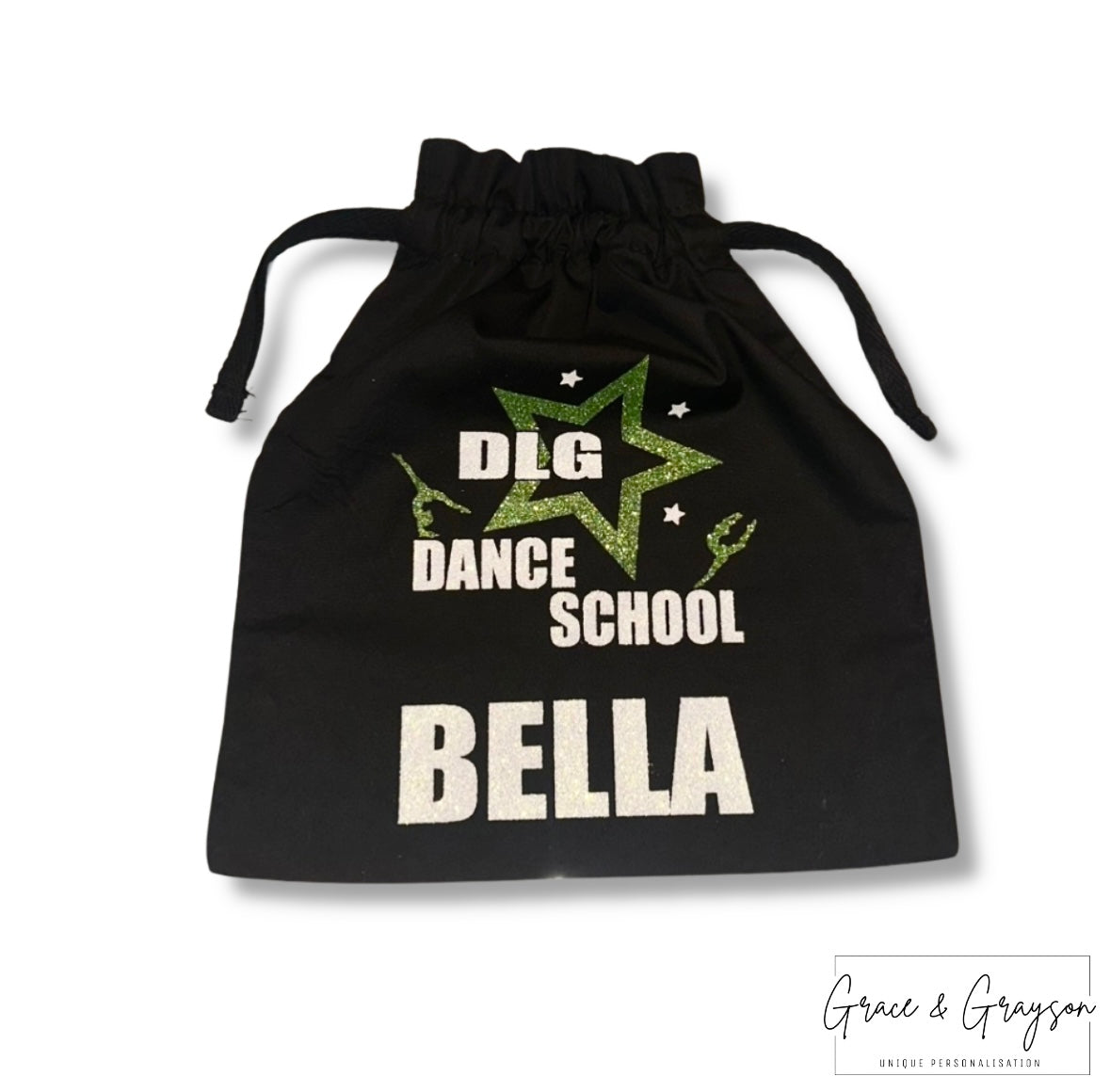DLG Dance School Draw String Accessory Bag