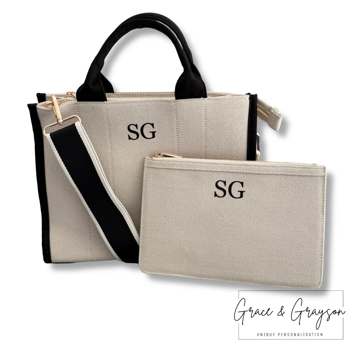 Initials Premium Tote Bag