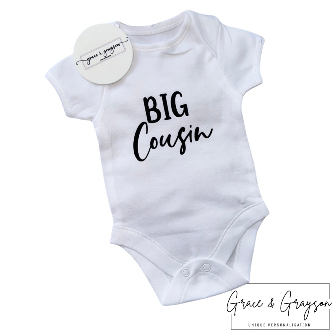 Big Cousin Baby Vest