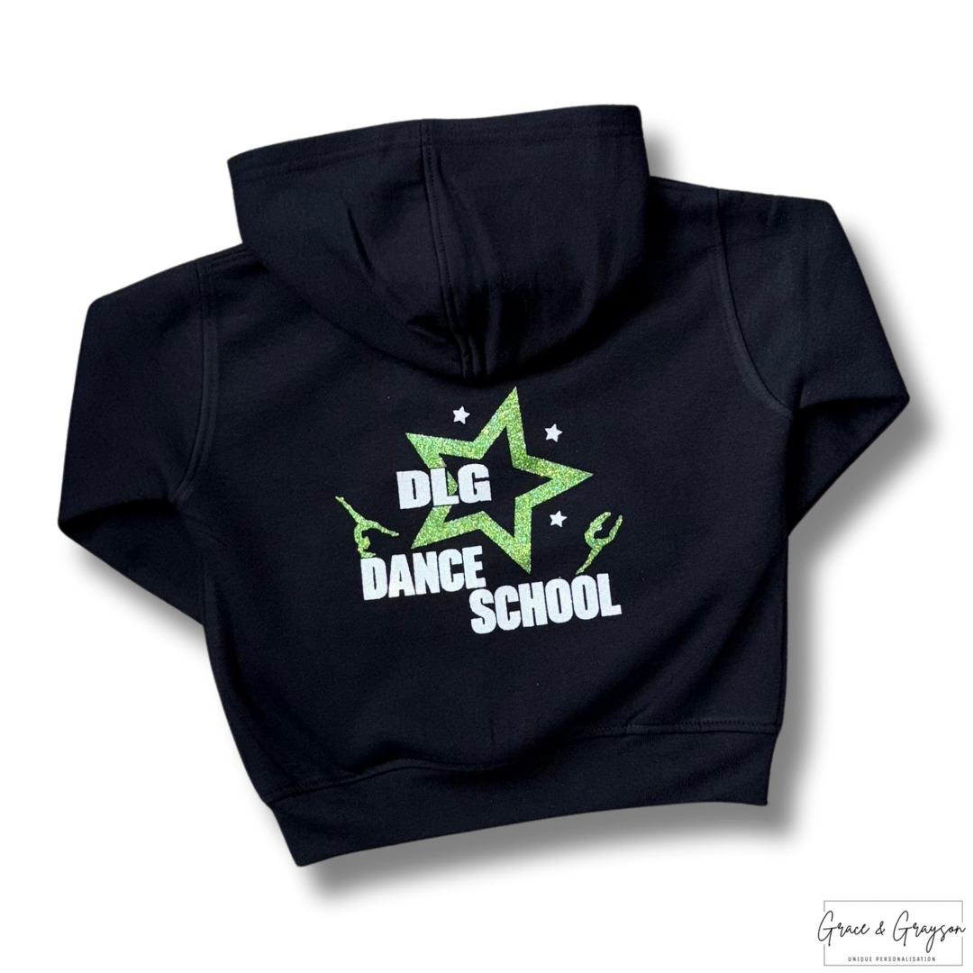 DLG Dance School Kids Zoodie