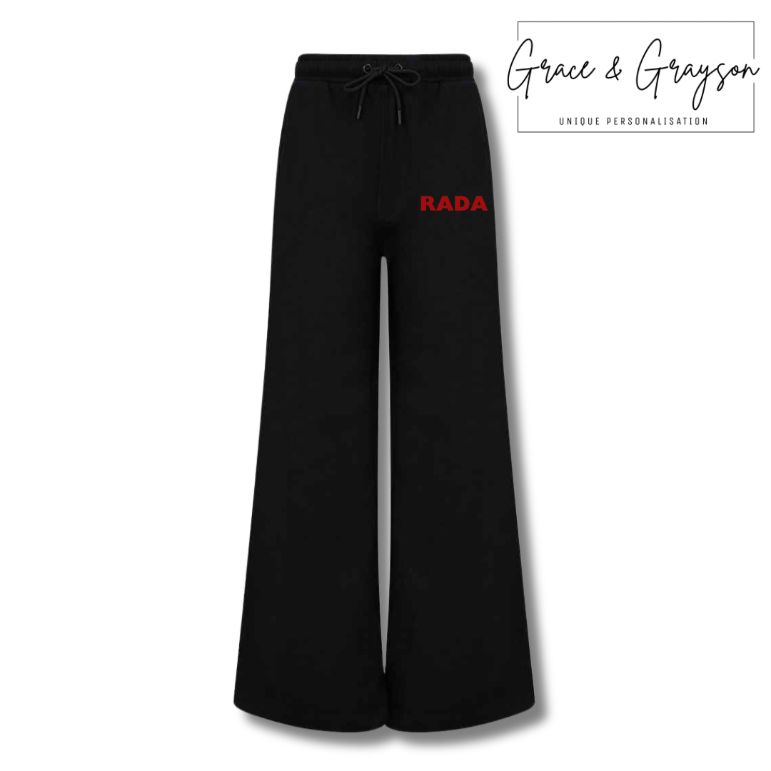 Rothwell Arts Dance Academy Ladies Wide Leg Joggers