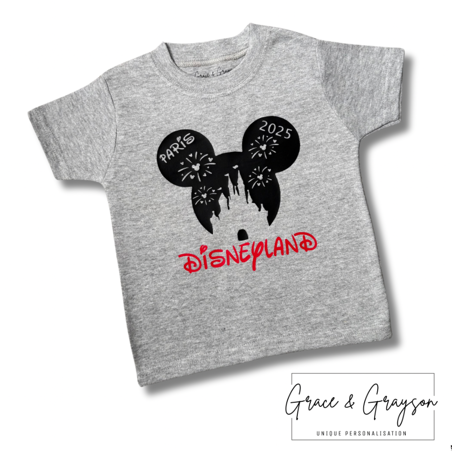 Personalised Classic Disneyland T-Shirt