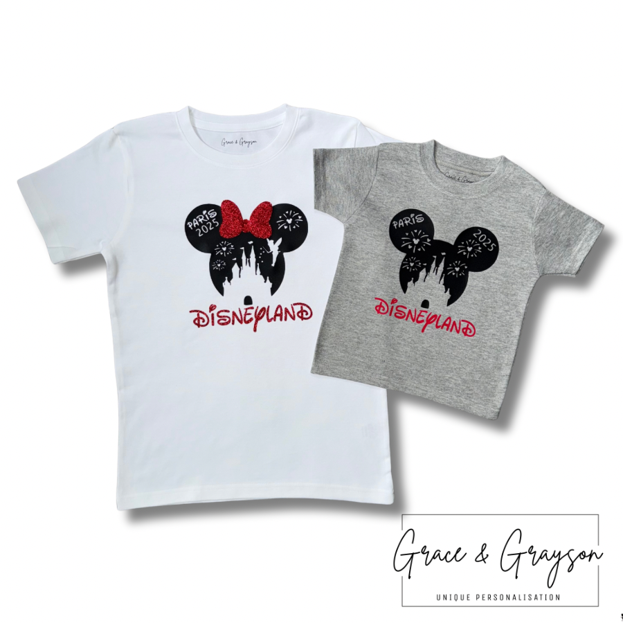 Personalised Classic Disneyland T-Shirt