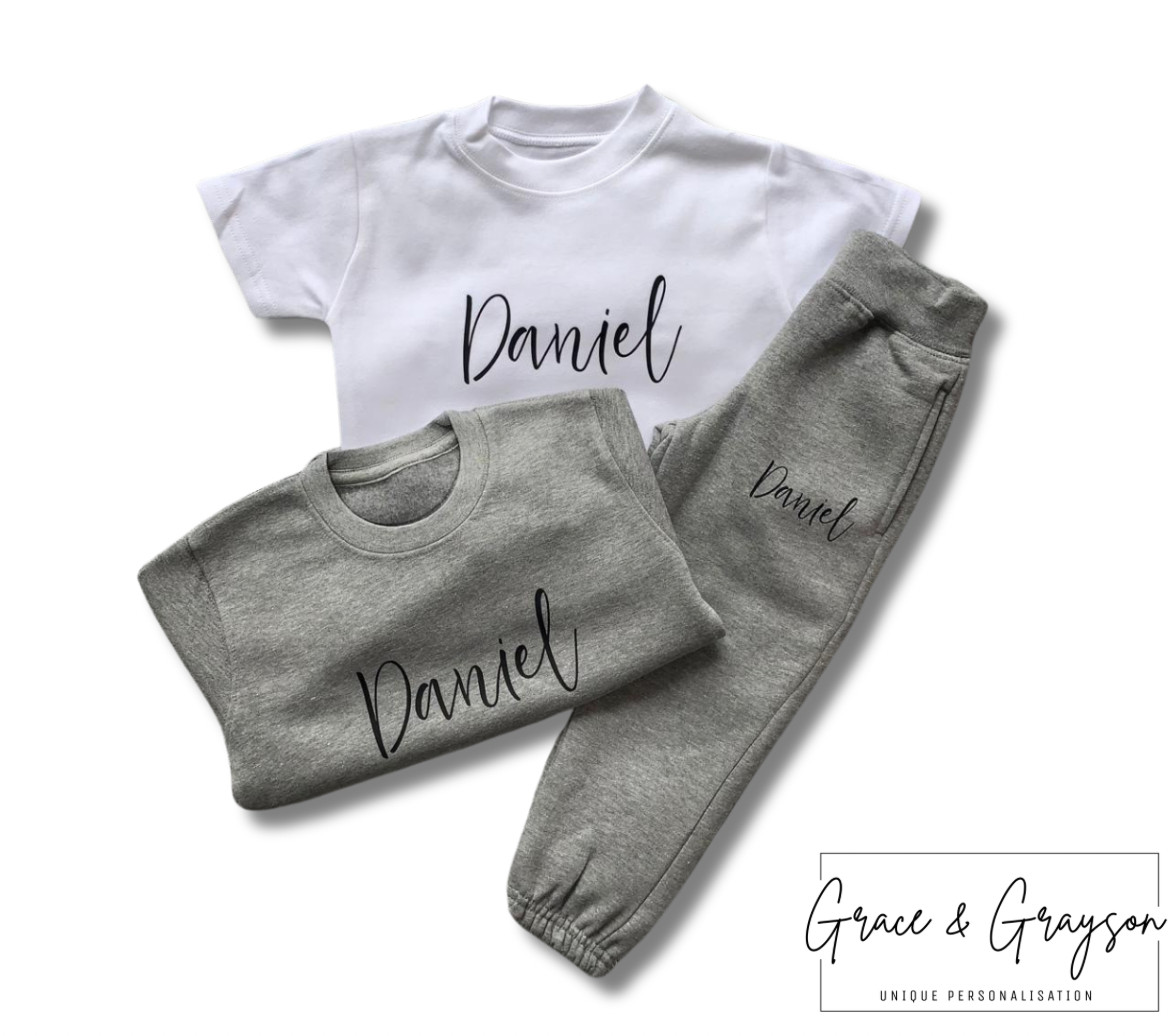 Three Piece Personalised Tracksuit