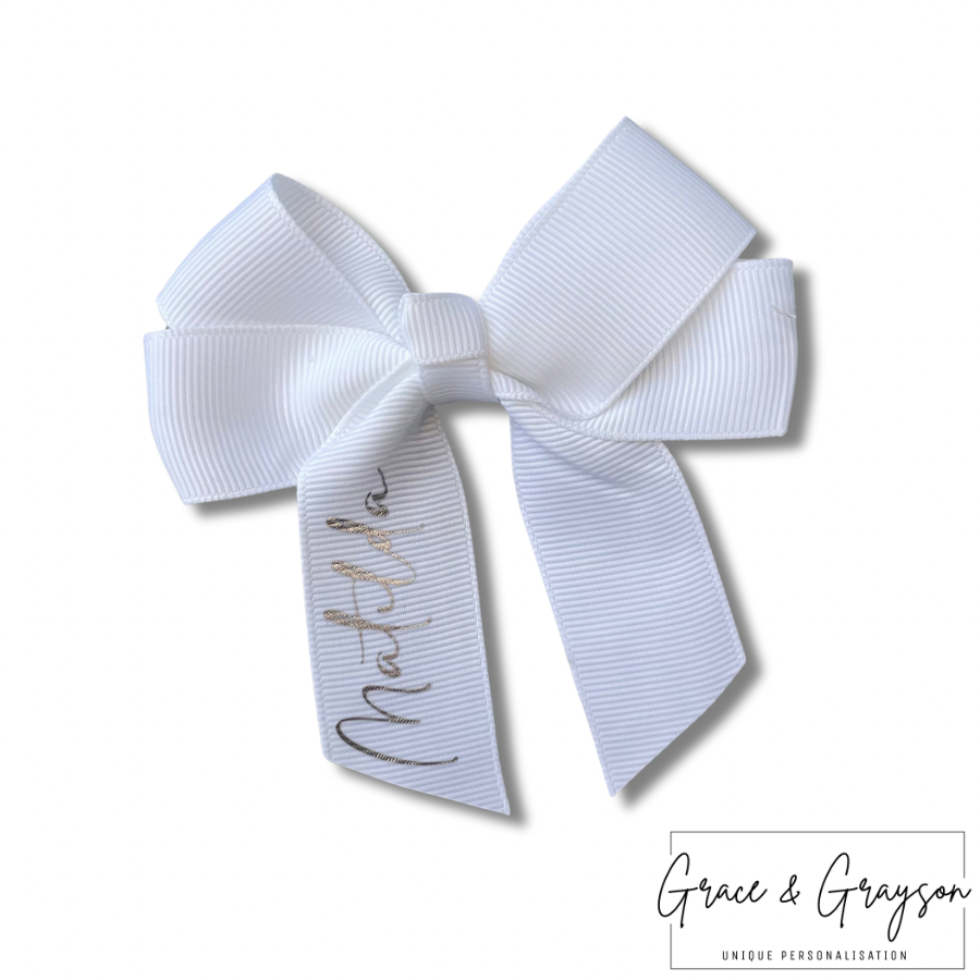 Personalised Hair Bows