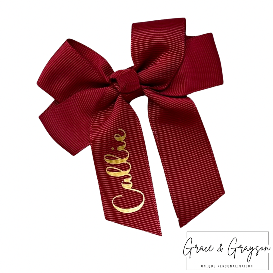 Personalised Hair Bows