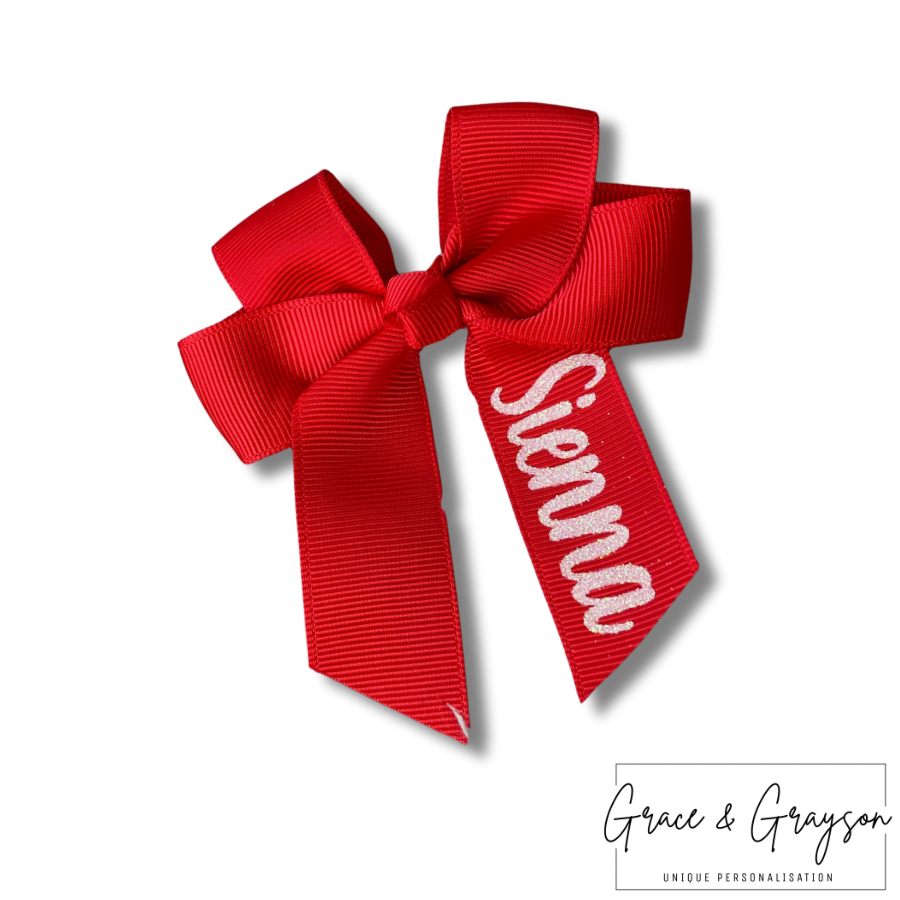 Personalised Hair Bows