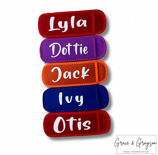 Personalised Ice Pop Holders