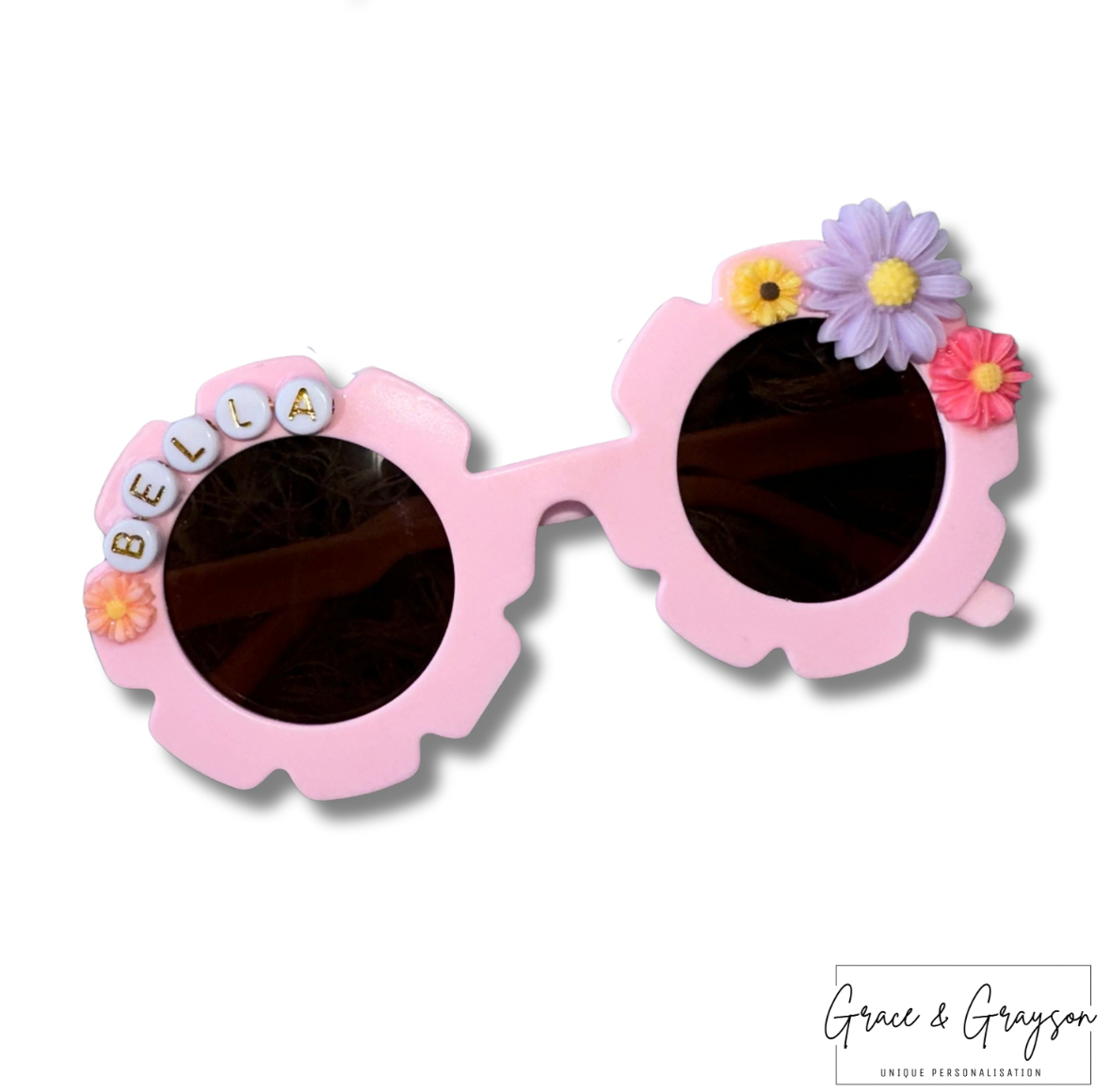 Children's Personalised Flower Sunglasses