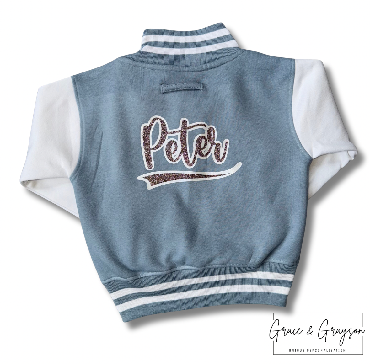 Personalised Swoosh Varsity Jacket