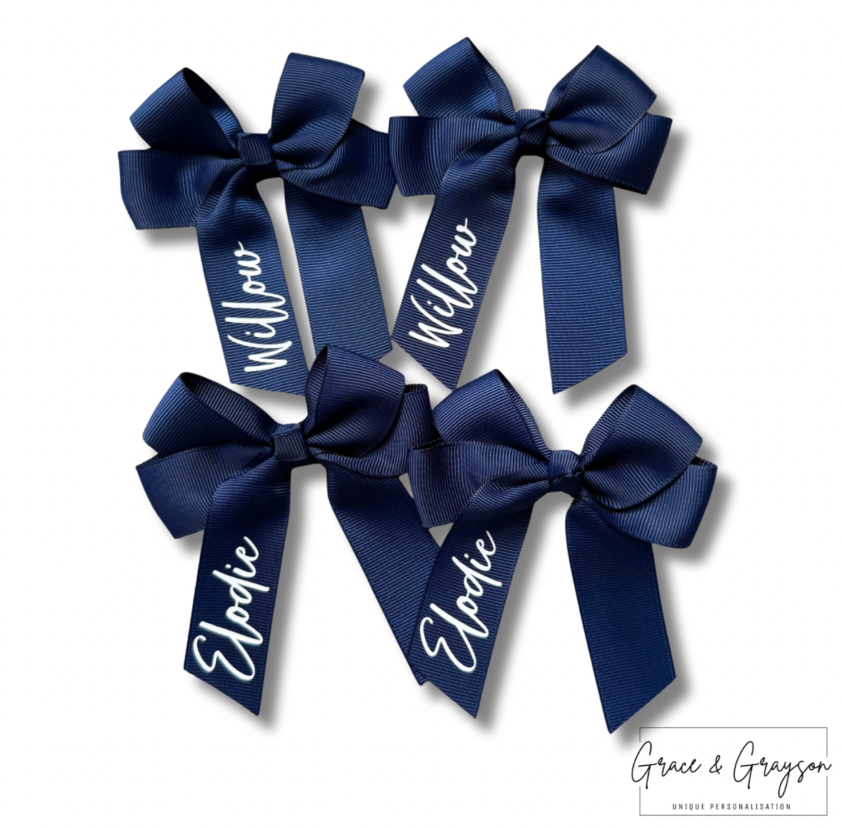Personalised Hair Bows